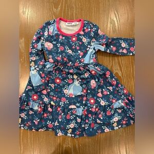 Disney Floral Princess Kids Dress